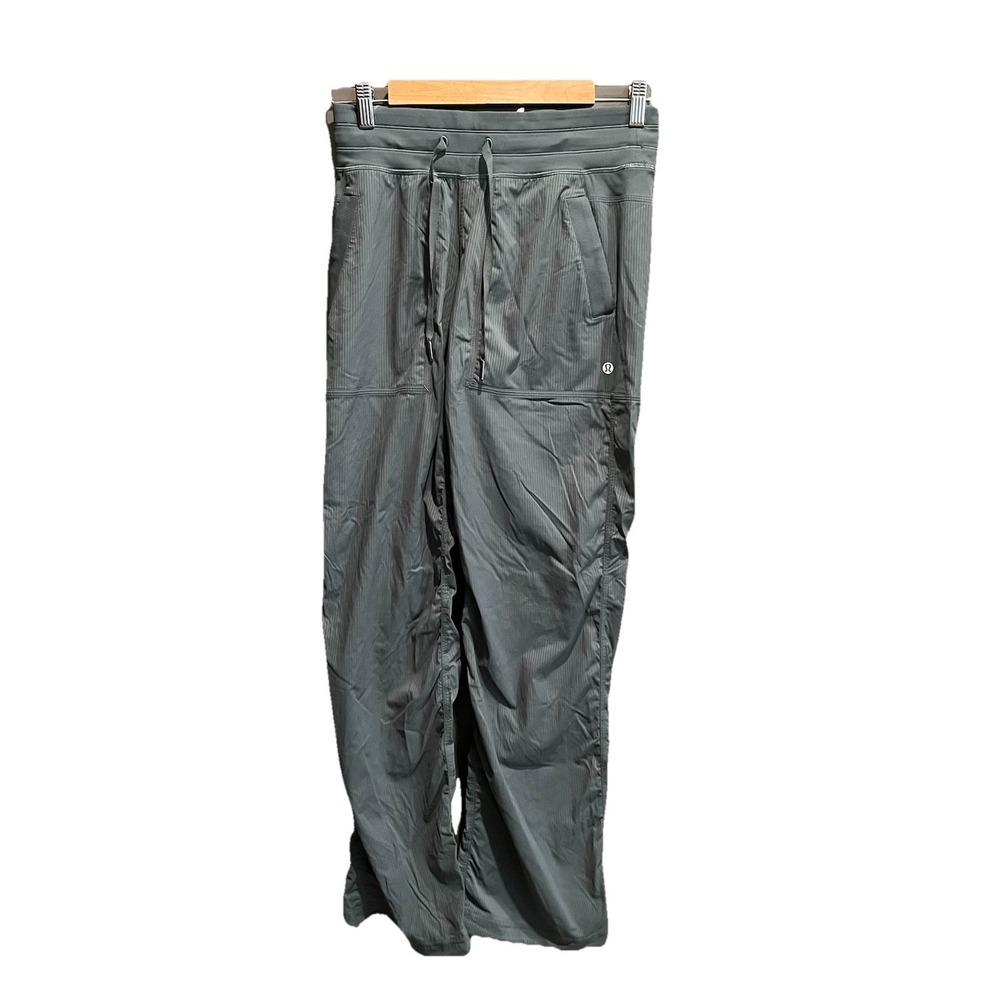 Lululemon Green Dance Studio Mid-Rise Women's Activewear Pants Size 6